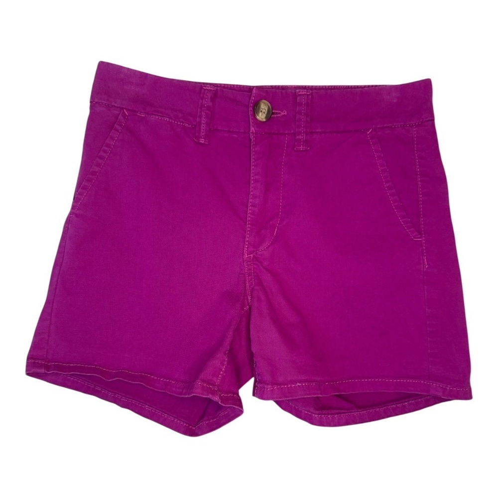 American Eagle Outfitters Hi-Rise Shortie Stretch Purple Shorts Size 0